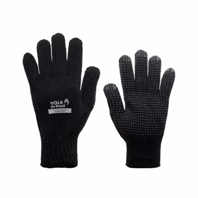 Luva Volk Cotton Pigmentada Black