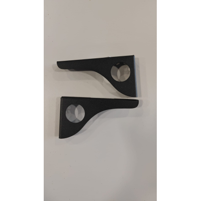 Cantoneira S L Luxo Preto 15cm Ref 5229