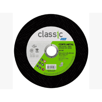 Disco corte 10''X1/8''X1'' Norton Classic