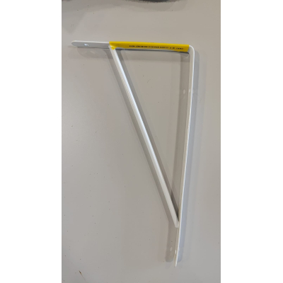 Cantoneira Mão Francesa Class Branco 30cm Ref 4014