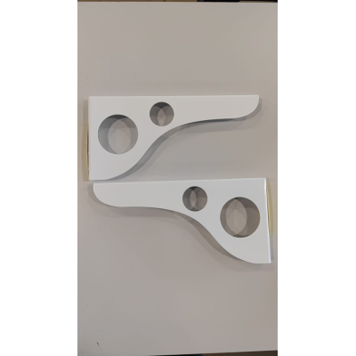 Cantoneira S L Luxo Branco 30cm Ref 4302