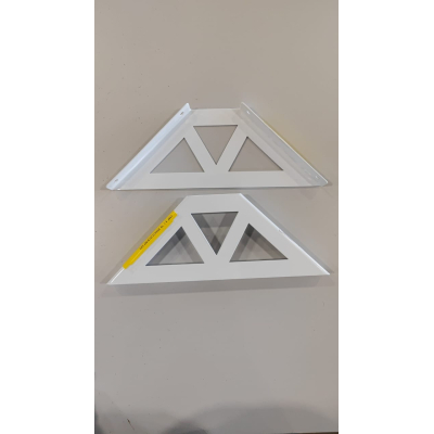 Cantoneira S L TR Branco 25cm Ref 5372