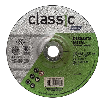 Disco Desbaste 7''X1/4''X7/8'' Norton Classic