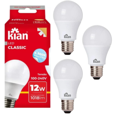Lâmpada Led 12W Kian 